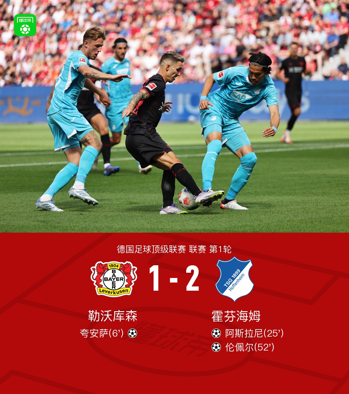 爱游戏下载-霍芬海姆连续丢球，卫冕冠军形势堪忧